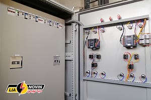 داخل تابلو چنج آور با اسکلت کمدی - نمونه کارهای لیا نوین