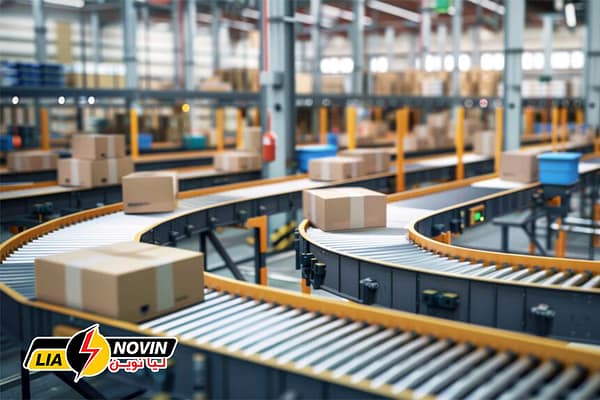 طراحی و تولید تابلو برق جهت راه اندازی نوار نقاله - کانوایر - تسمه نقاله